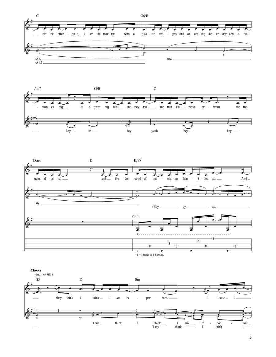 The Great Unknown The Great Unknown Acoustic Guitar scores gallery preview page 5