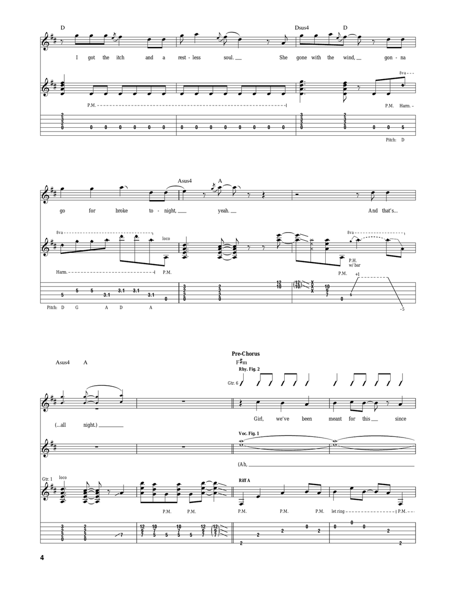 Just Like Paradise Just Like Paradise Acoustic Guitar scores gallery preview page 4