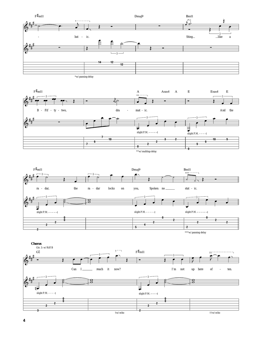 Skyscraper Skyscraper Acoustic Guitar scores gallery preview page 4