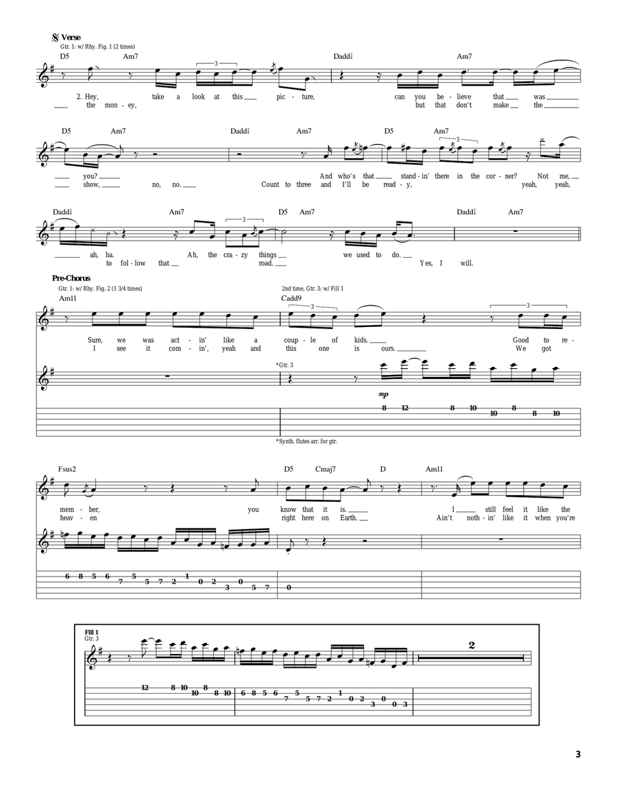 Damn Good Damn Good Acoustic Guitar scores gallery preview page 3