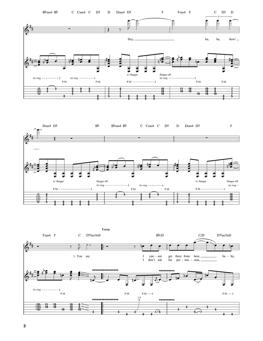 Unchained Unchained Acoustic Guitar scores gallery preview page 2
