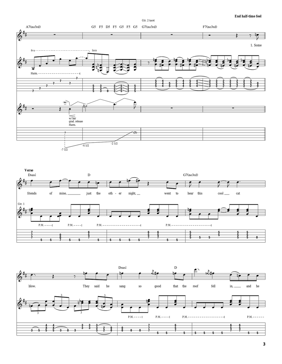 Top Jimmy Top Jimmy Acoustic Guitar scores gallery preview page 3
