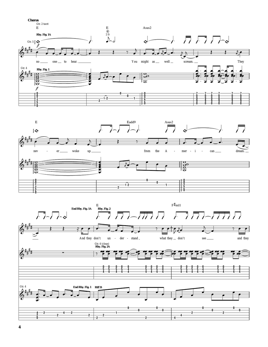 Nowhere To Go Nowhere To Go Acoustic Guitar scores gallery preview page 4