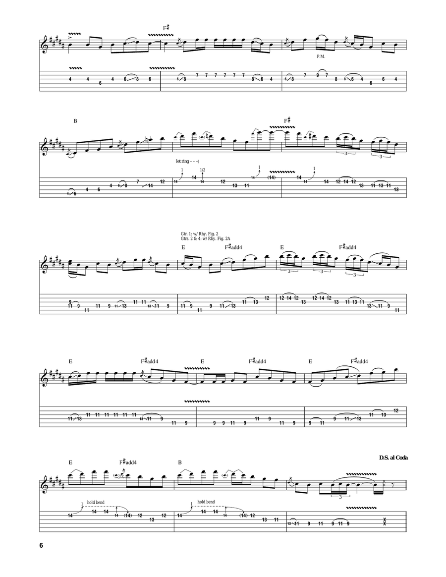 Wide River Wide River Acoustic Guitar scores gallery preview page 6