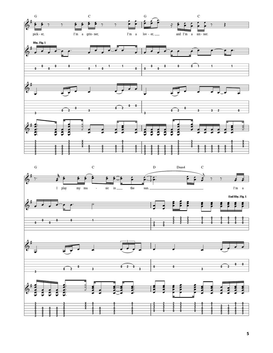 The Joker The Joker Acoustic Guitar scores gallery preview page 5