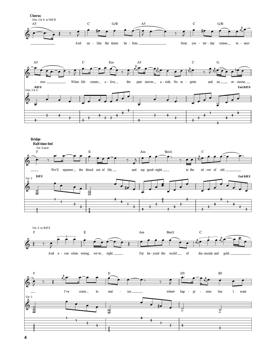 Yesterday To Tomorrow Yesterday To Tomorrow Acoustic Guitar scores gallery preview page 4