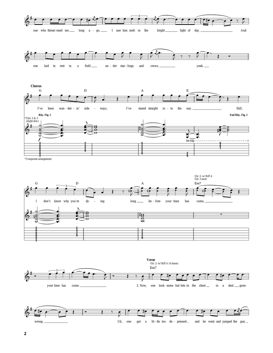 Your Time Has Come Your Time Has Come Acoustic Guitar scores gallery preview page 2