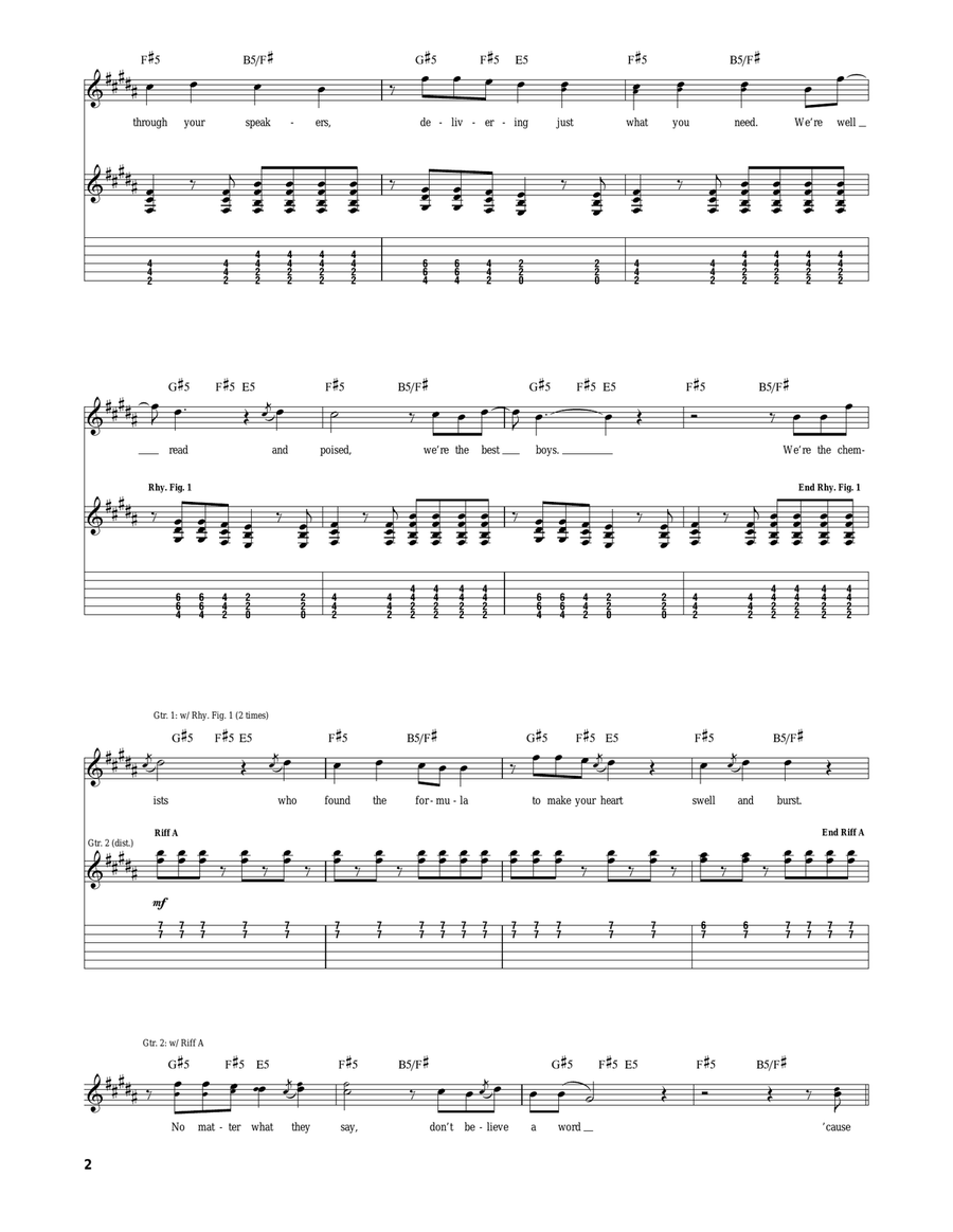 Sophomore Slump Or Comeback Of The Year Acoustic Guitar scores gallery preview page 2