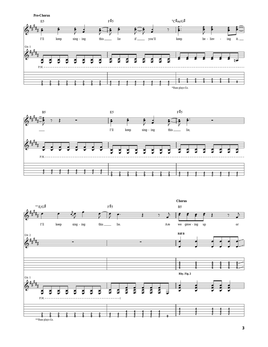 Sophomore Slump Or Comeback Of The Year Acoustic Guitar scores gallery preview page 3