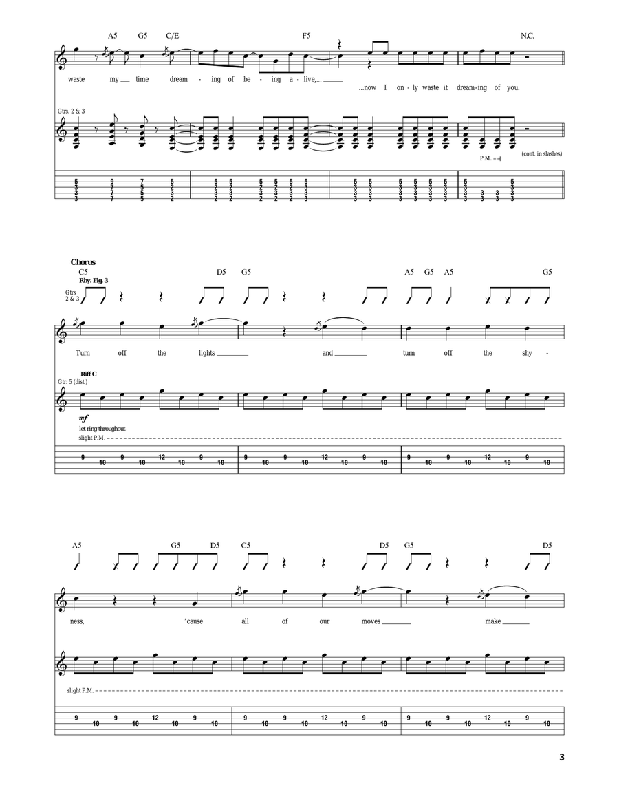 Of All The Gin Joints In All The World Acoustic Guitar scores gallery preview page 3