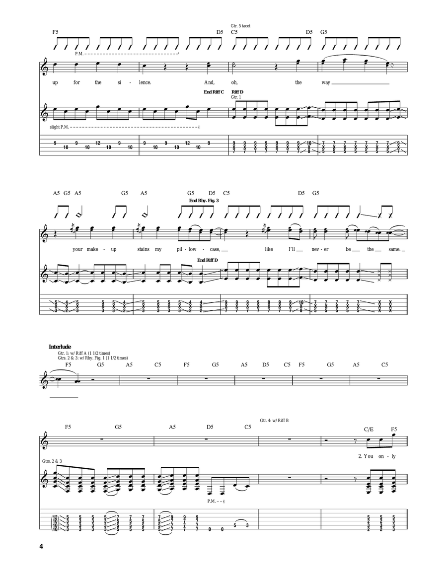 Of All The Gin Joints In All The World Acoustic Guitar scores gallery preview page 4