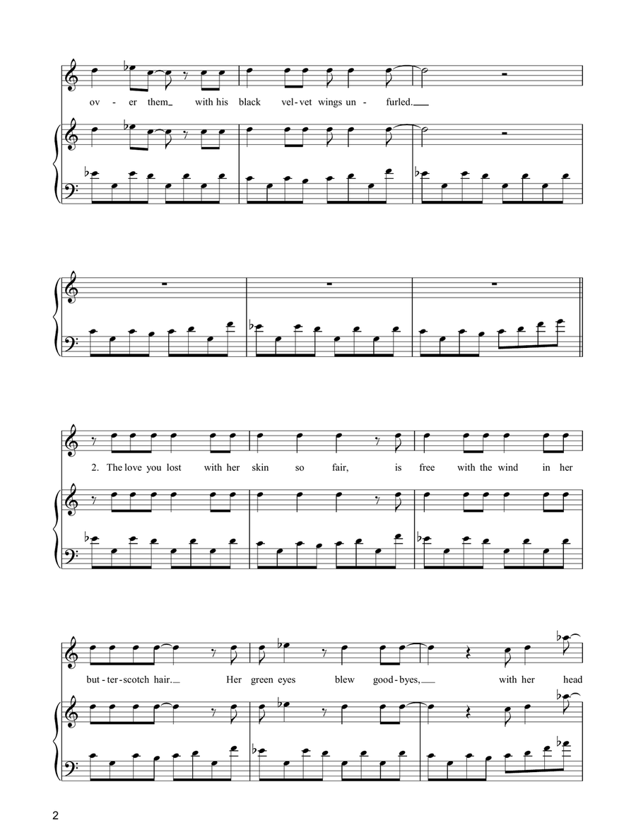 Dream Brother Acoustic Guitar scores gallery preview page 2