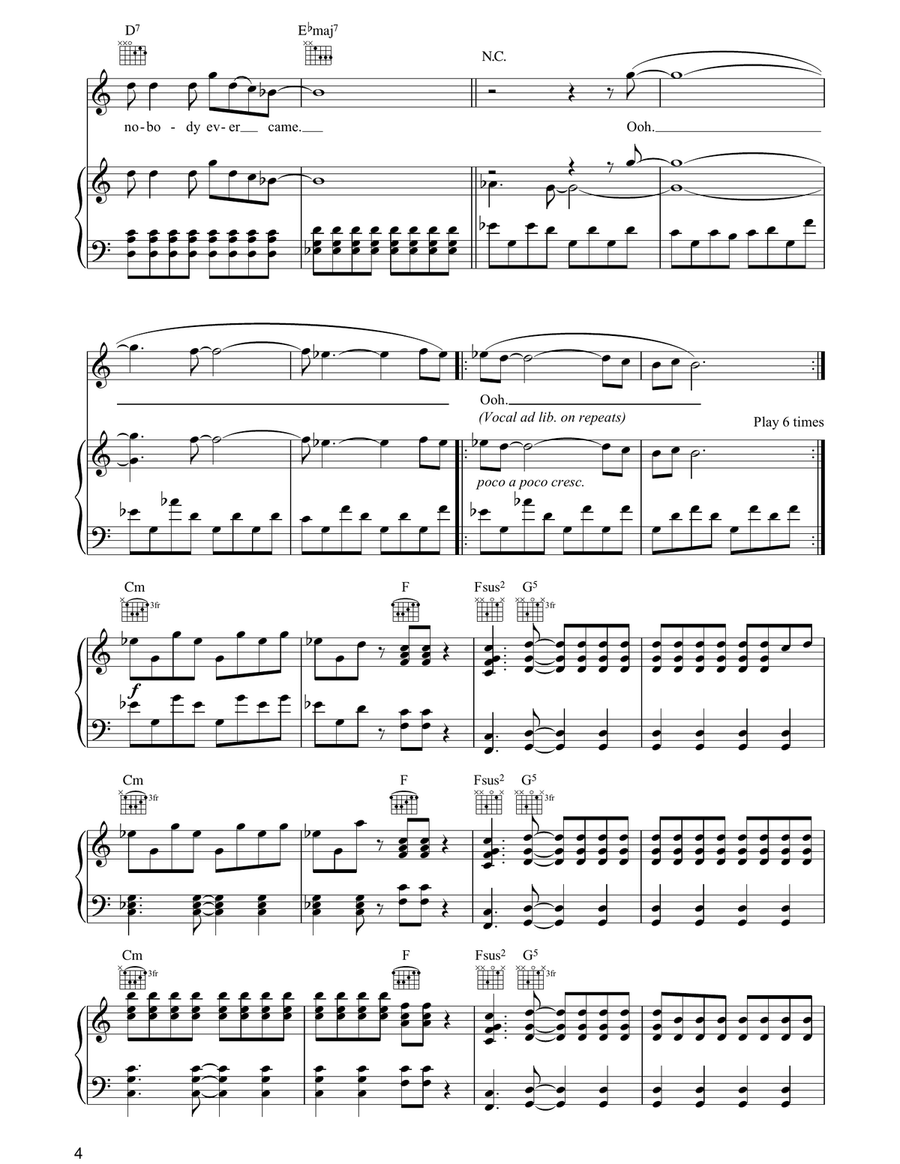 Dream Brother Acoustic Guitar scores gallery preview page 4