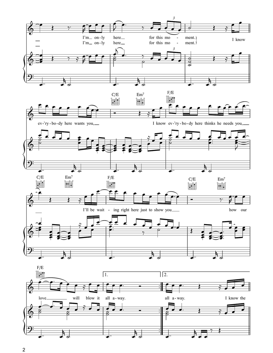 Everybody Here Wants You Everybody Here Wants You Acoustic Guitar scores gallery preview page 2