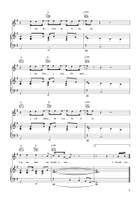 Hero Piano, Vocal, Guitar scores gallery preview page 3