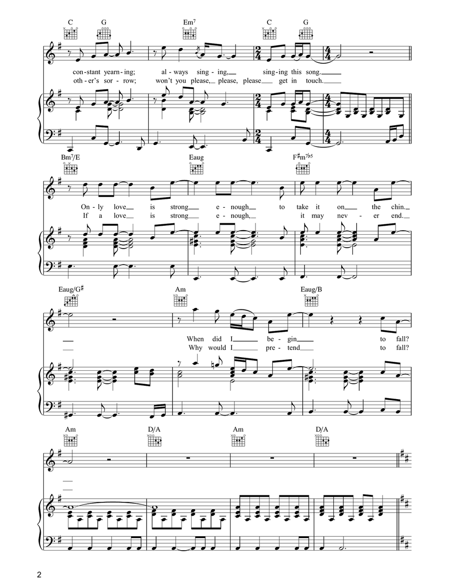 Anyway Acoustic Guitar scores gallery preview page 2