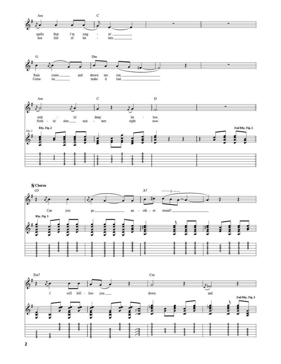 Another Round Another Round Acoustic Guitar scores gallery preview page 2