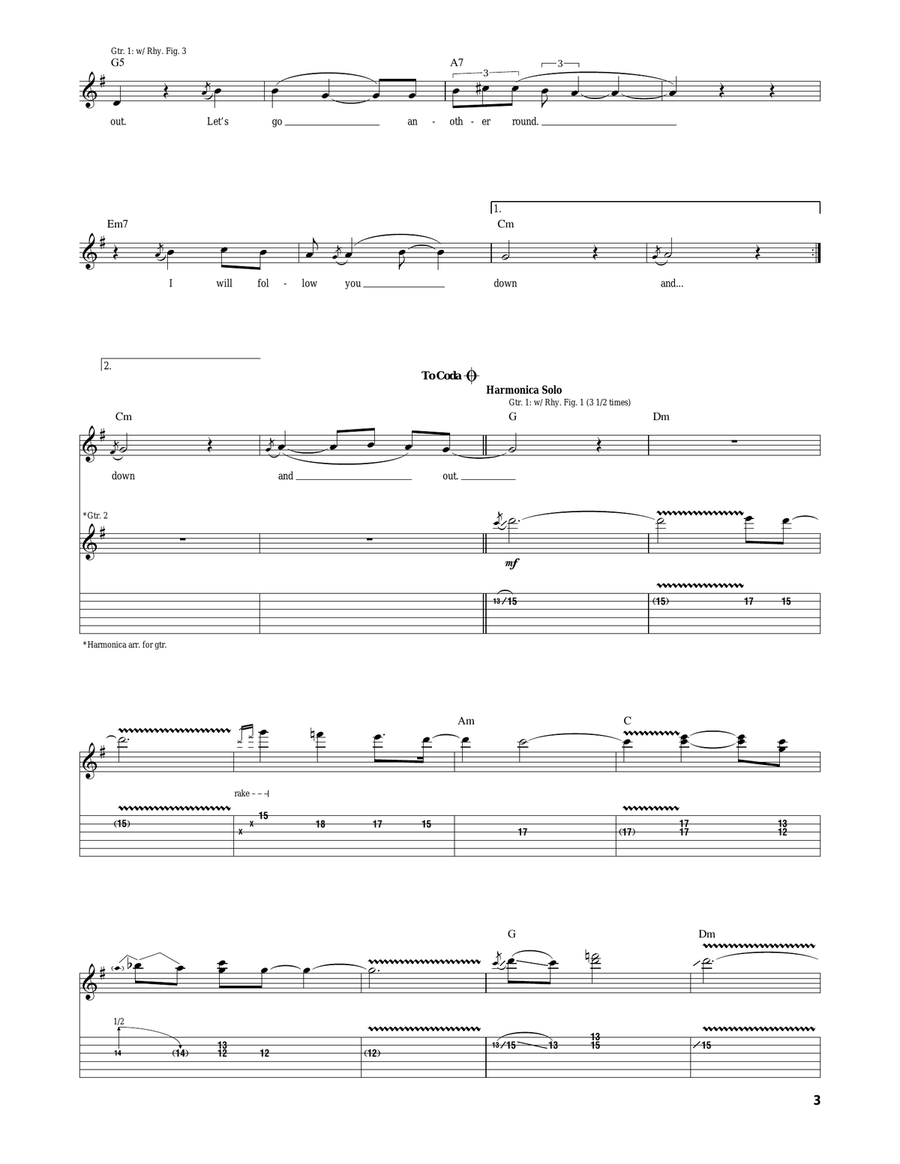 Another Round Another Round Acoustic Guitar scores gallery preview page 3