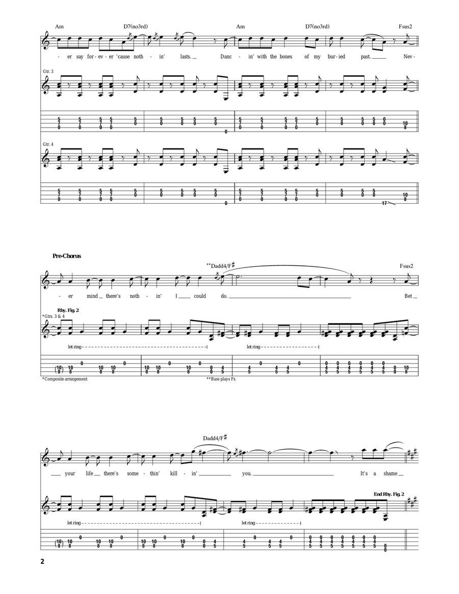 DOA DOA Acoustic Guitar scores gallery preview page 2