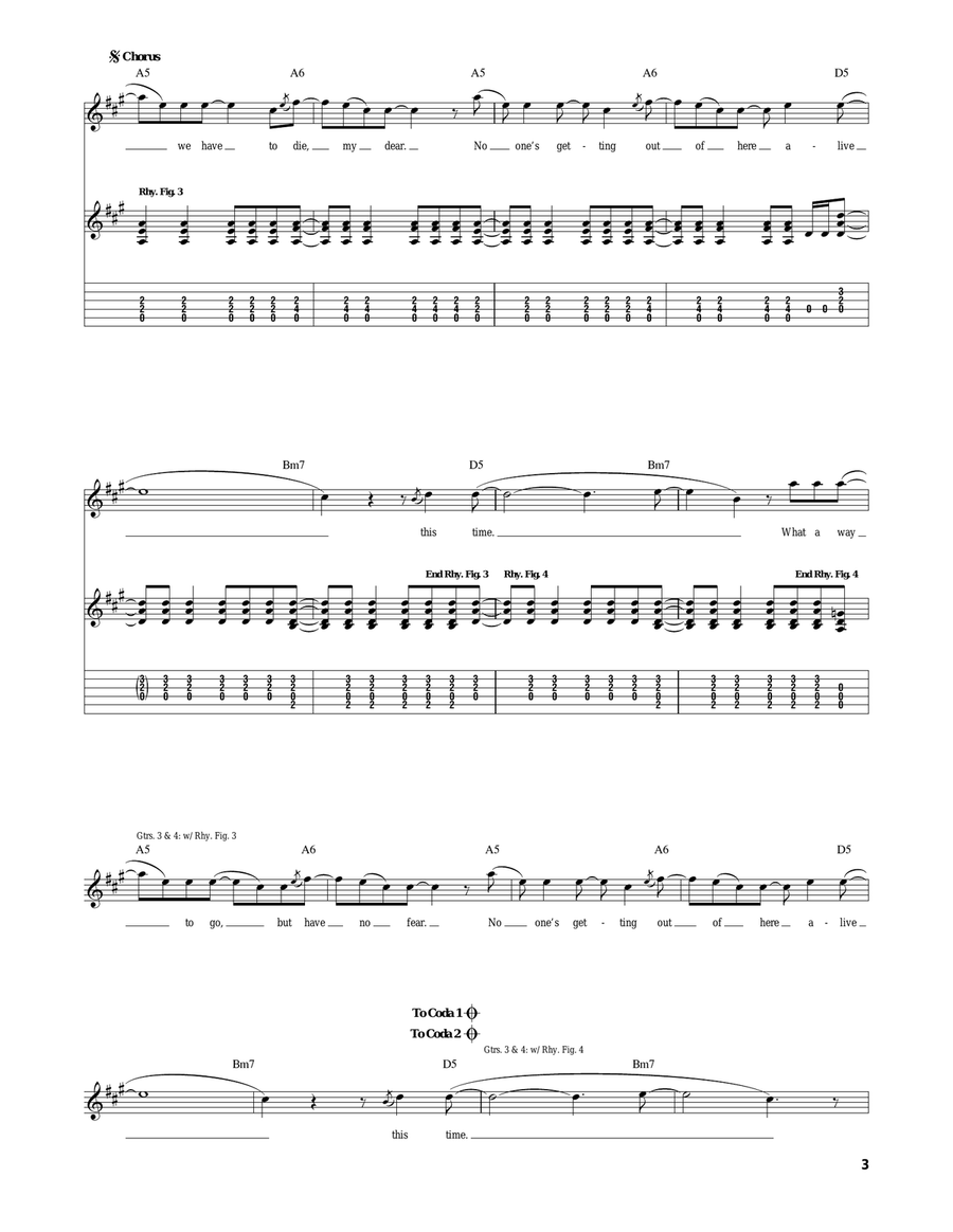 DOA DOA Acoustic Guitar scores gallery preview page 3