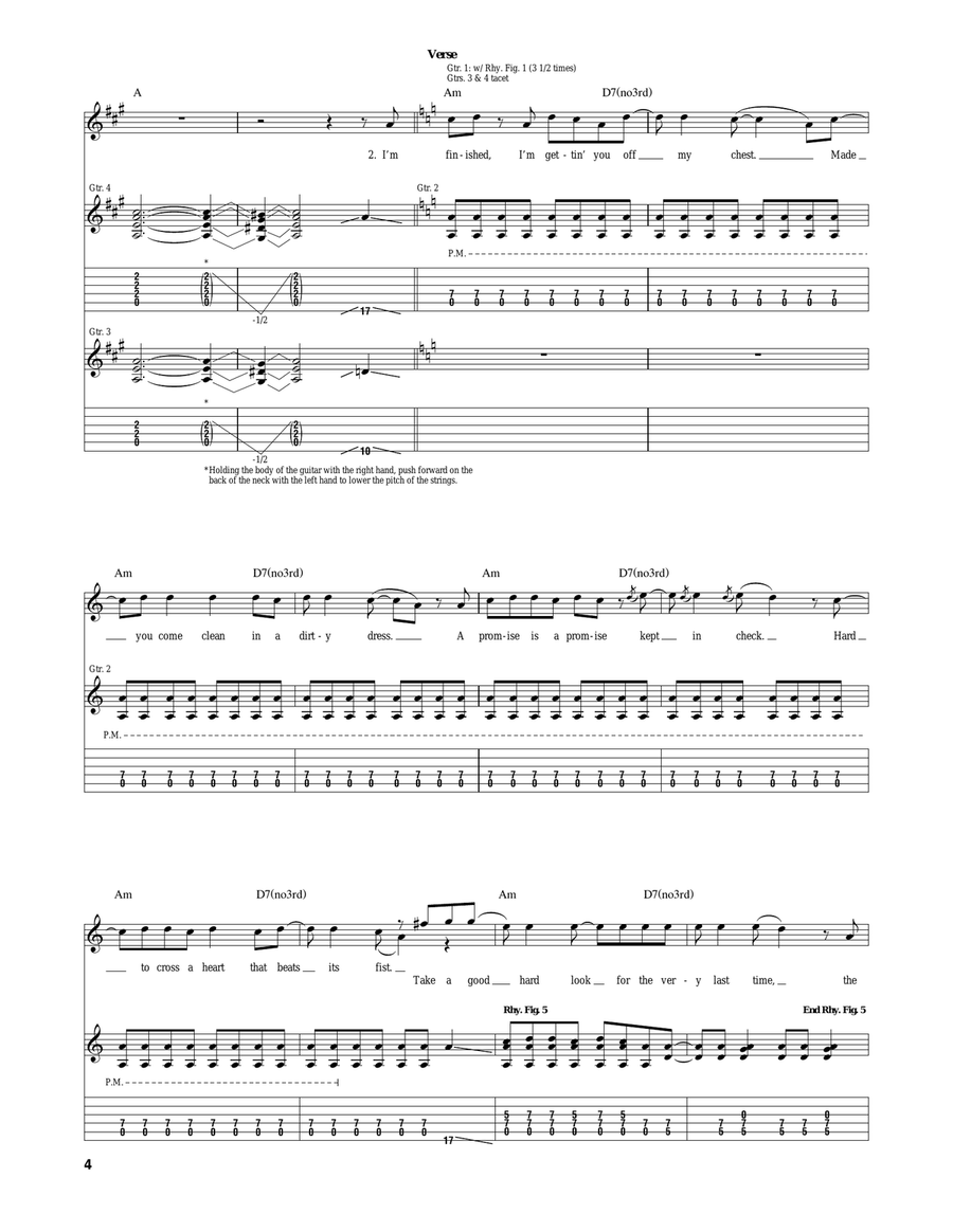 DOA DOA Acoustic Guitar scores gallery preview page 4