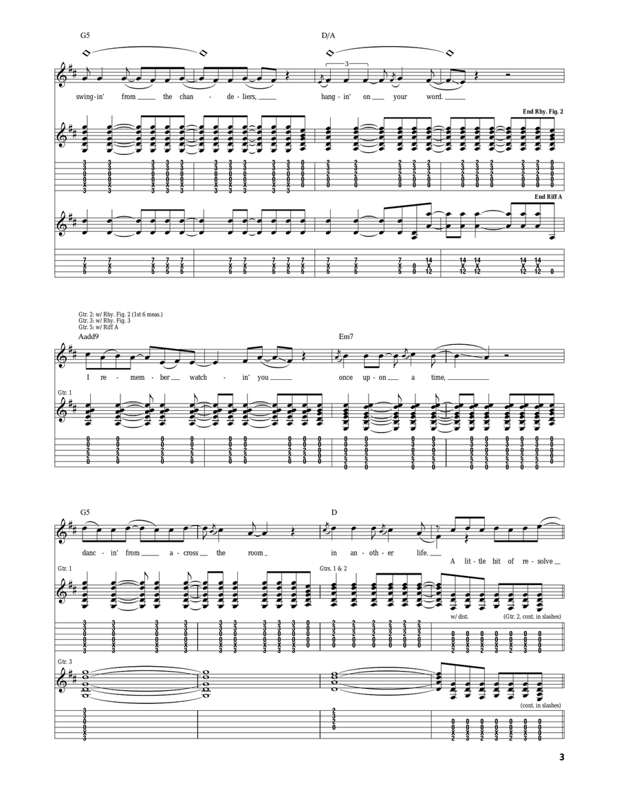 Resolve Resolve Acoustic Guitar scores gallery preview page 3