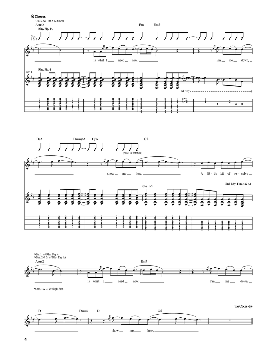 Resolve Resolve Acoustic Guitar scores gallery preview page 4