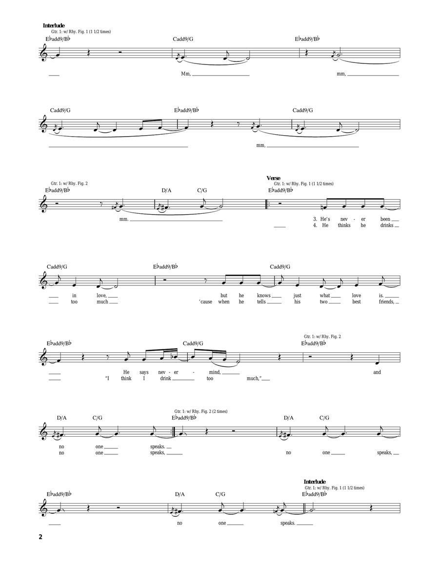 Friend Of A Friend Friend Of A Friend Acoustic Guitar scores gallery preview page 2