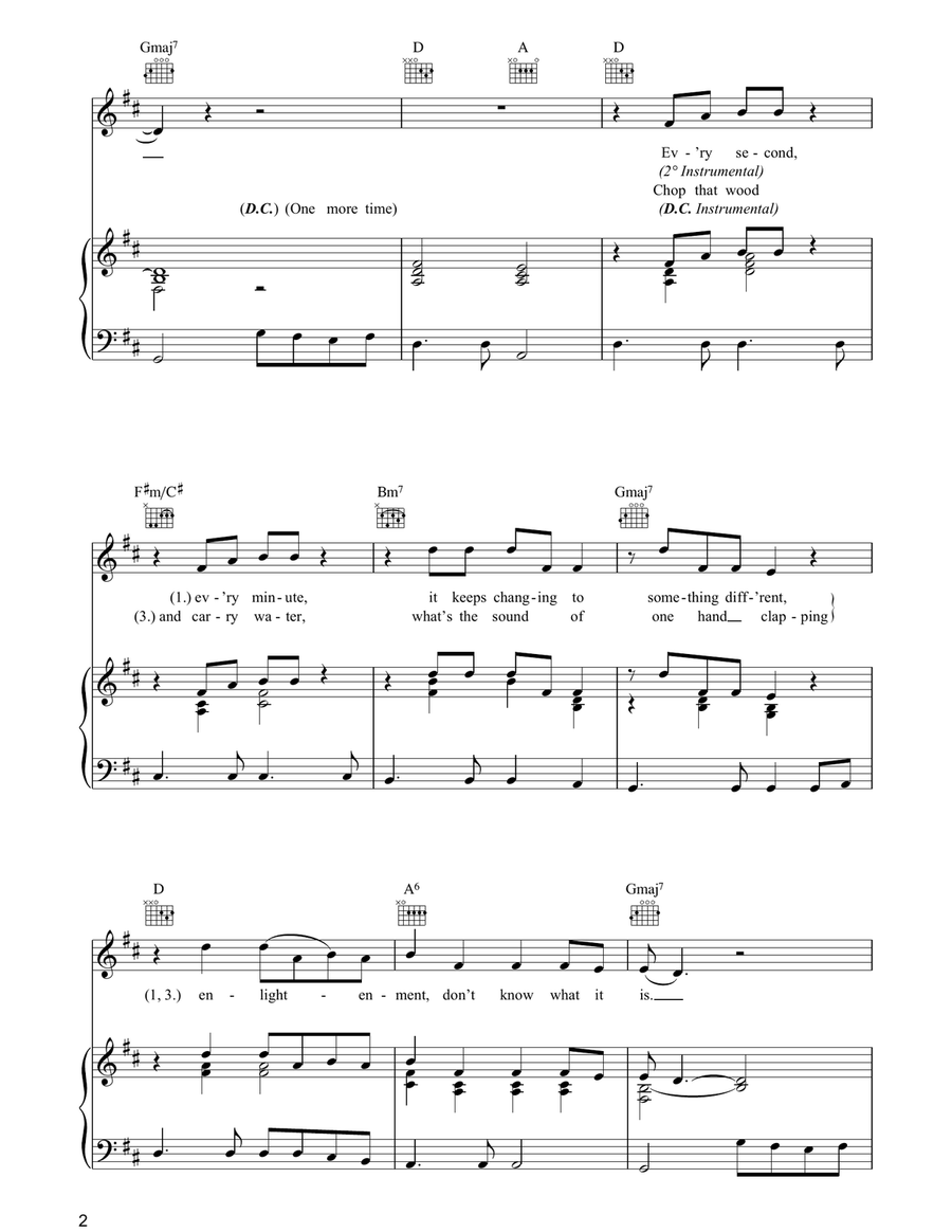 Enlightenment Enlightenment Acoustic Guitar scores gallery preview page 2