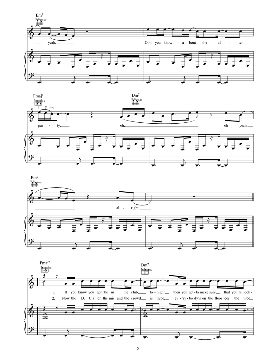 All The Way All The Way Guitar scores gallery preview page 2