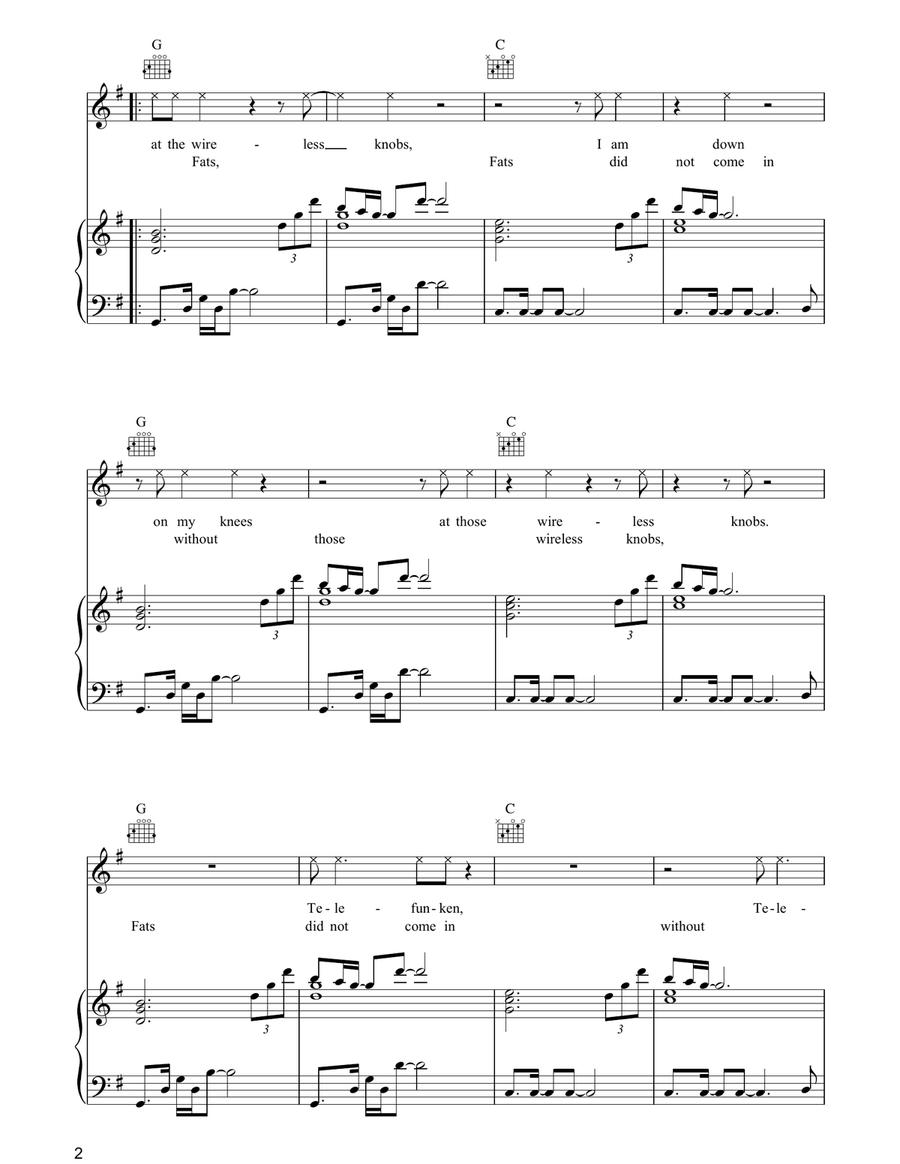 In The Days Before Rock 'N' Roll Acoustic Guitar scores gallery preview page 2