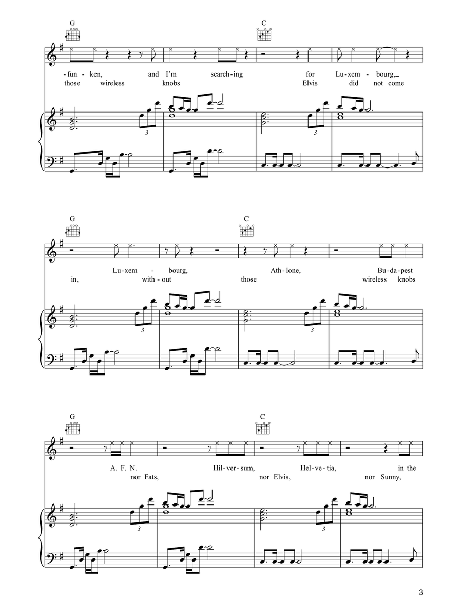 In The Days Before Rock 'N' Roll Acoustic Guitar scores gallery preview page 3