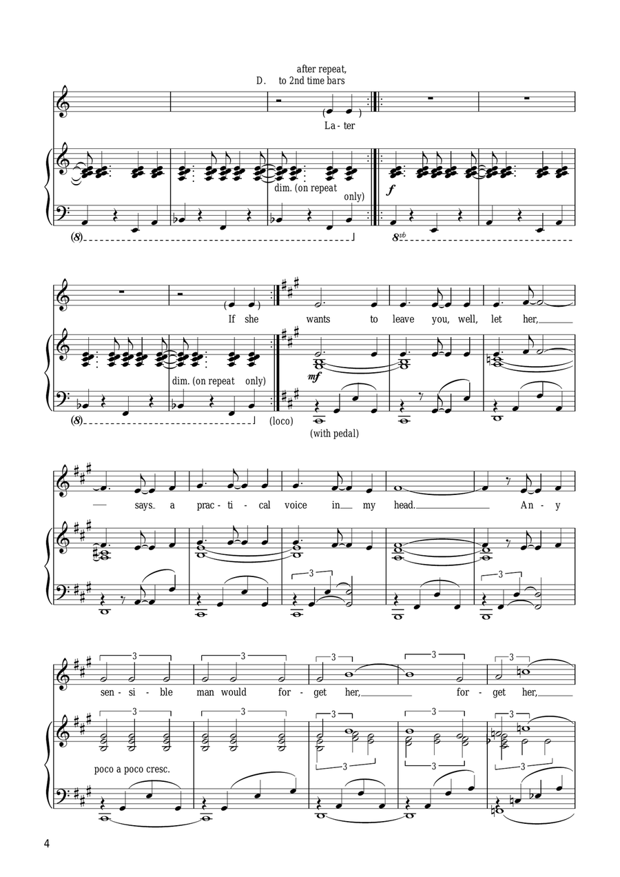 I Don't Remember Christmas (from Starting Here, Starting Now) Guitar scores gallery preview page 4