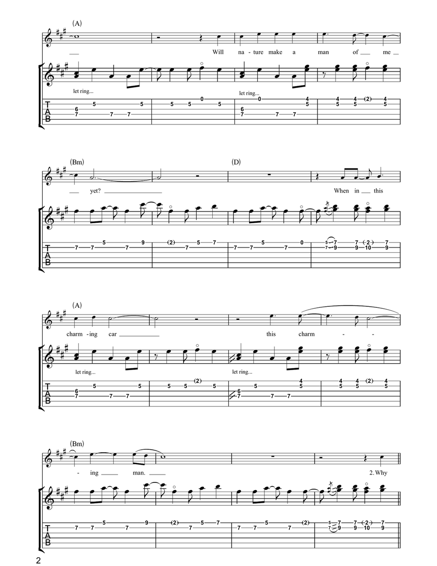 This Charming Man This Charming Man Guitar Tablature scores gallery preview page 2