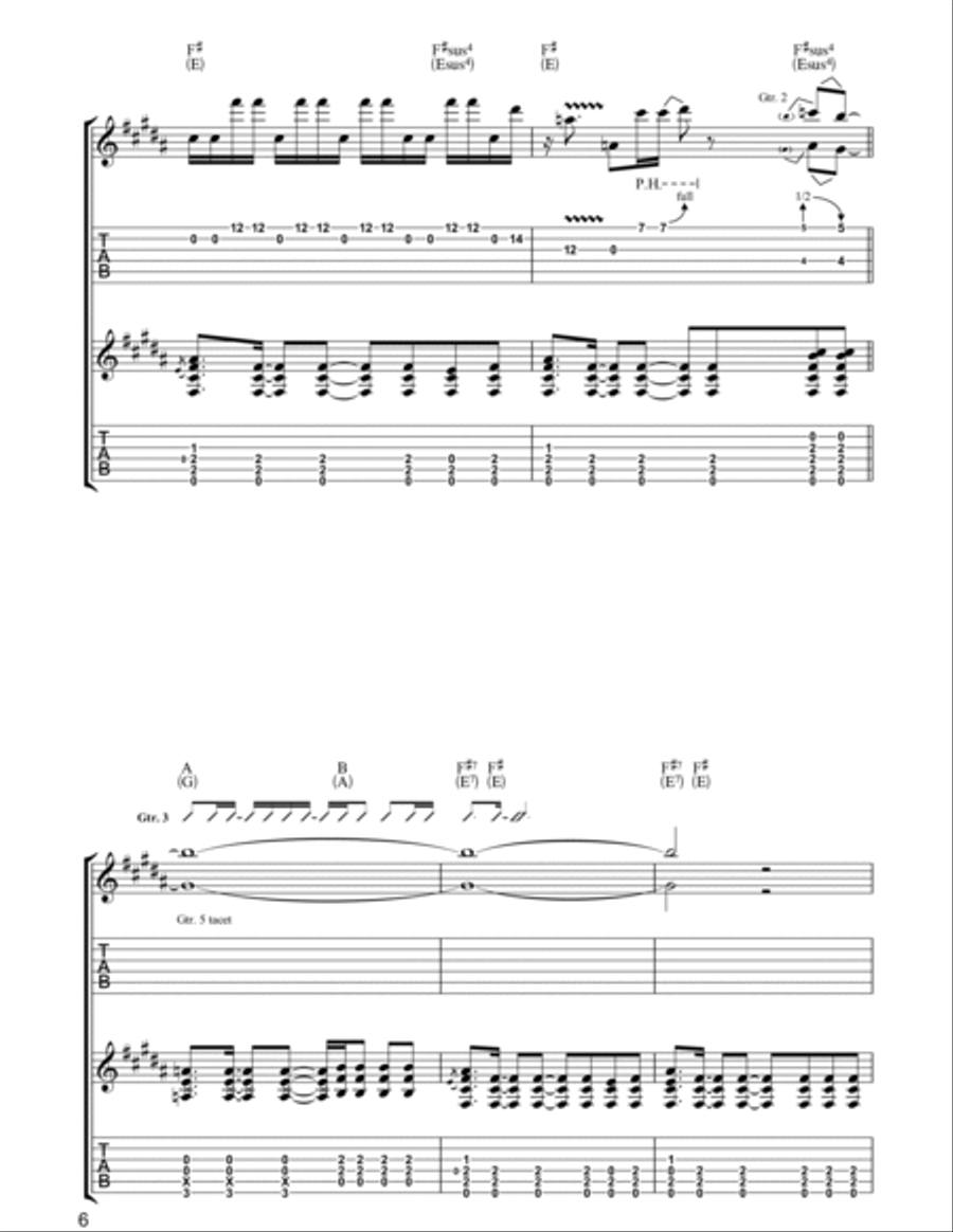 How Soon Is Now? Guitar Tablature scores gallery preview page 6