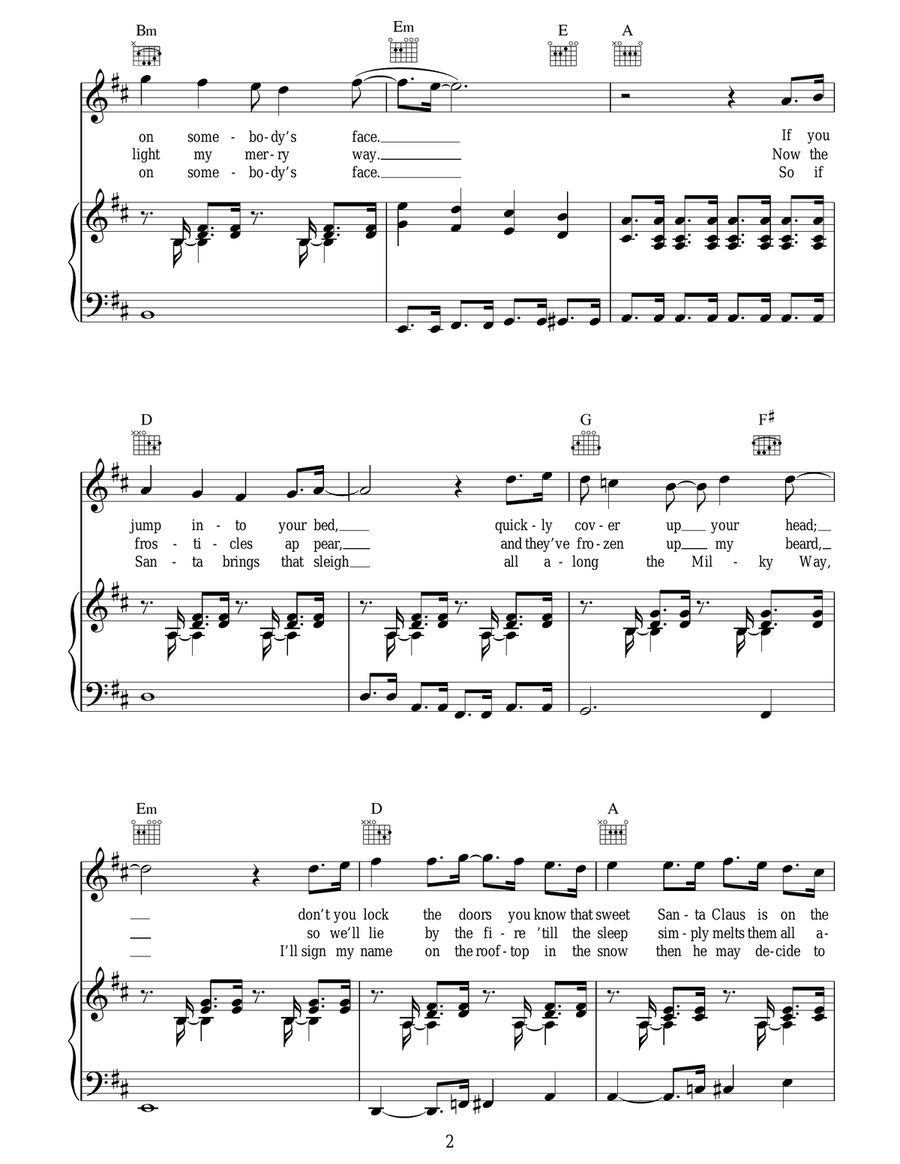 I Wish It Could Be Christmas Every Day Acoustic Guitar scores gallery preview page 2
