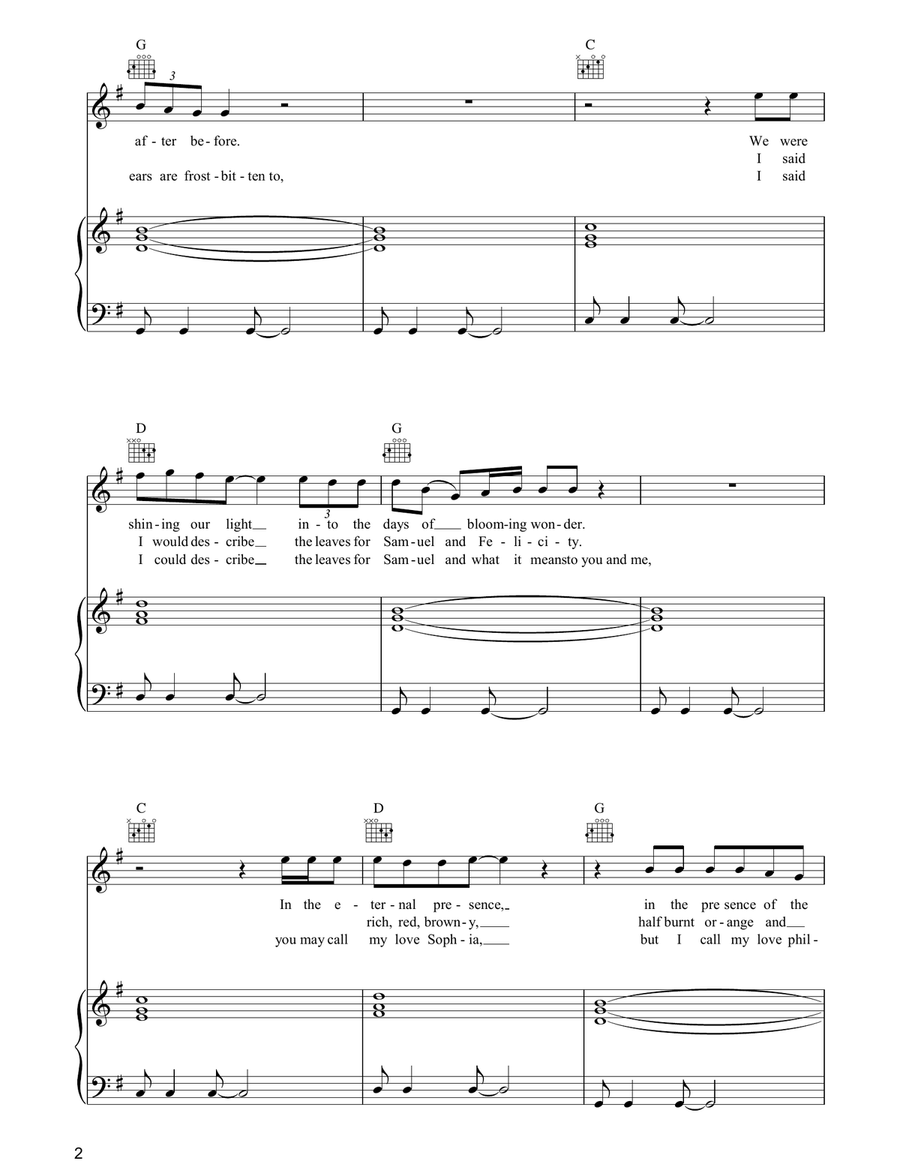 A Sense Of Wonder A Sense Of Wonder Acoustic Guitar scores gallery preview page 2