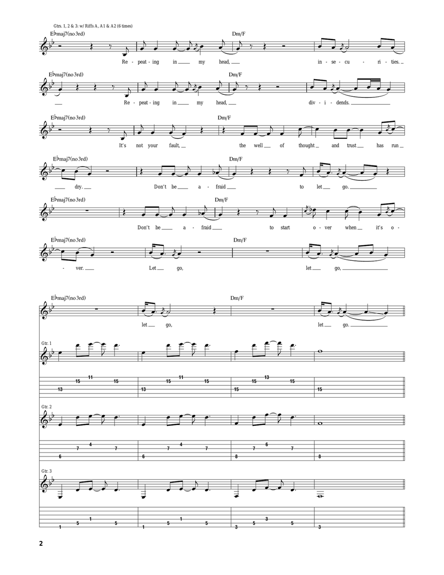 All That You Are All That You Are Electric Guitar scores gallery preview page 2