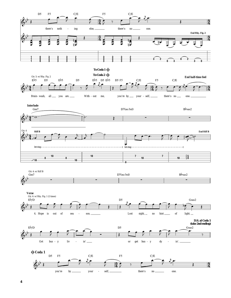 All That You Are All That You Are Electric Guitar scores gallery preview page 4