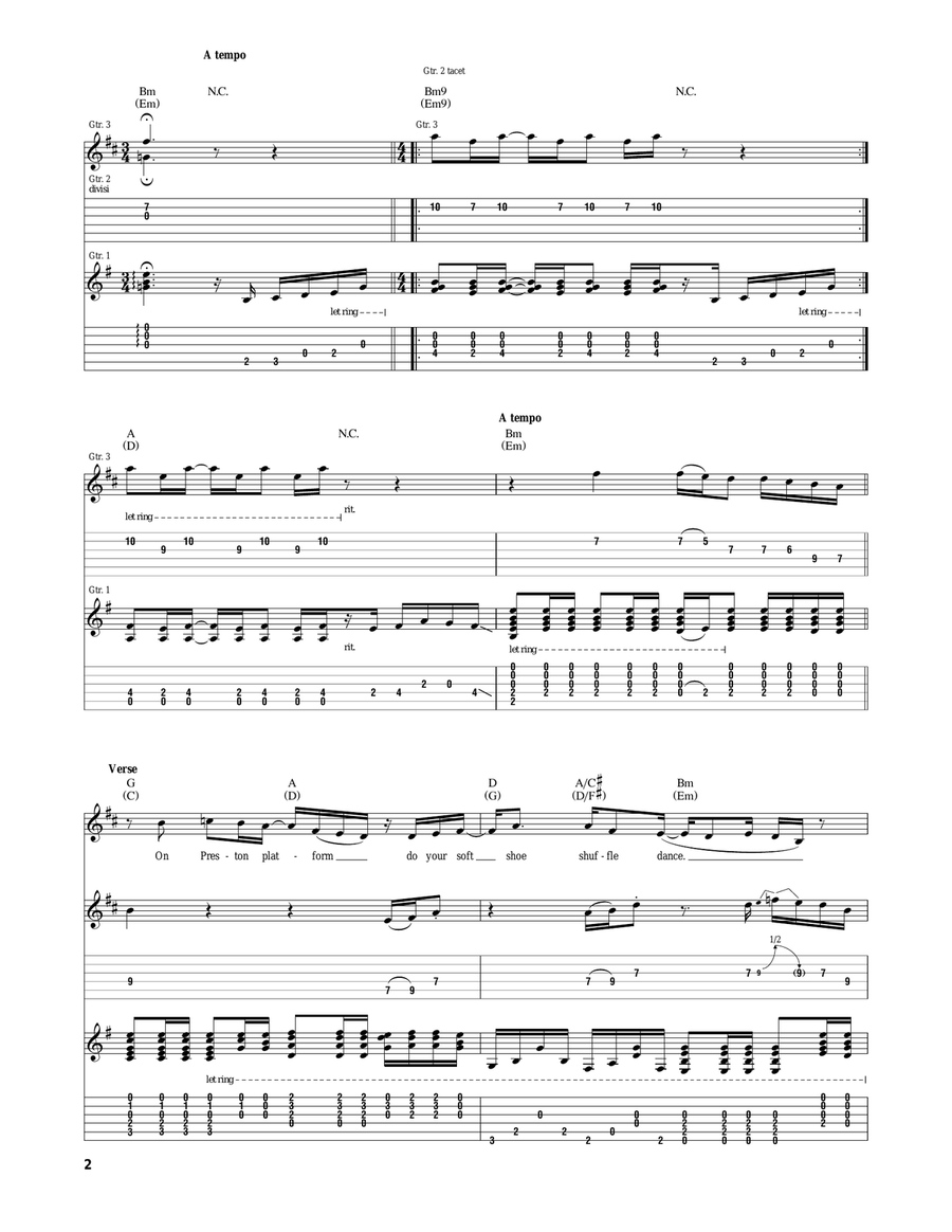 Cheap Day Return Cheap Day Return Acoustic Guitar scores gallery preview page 2