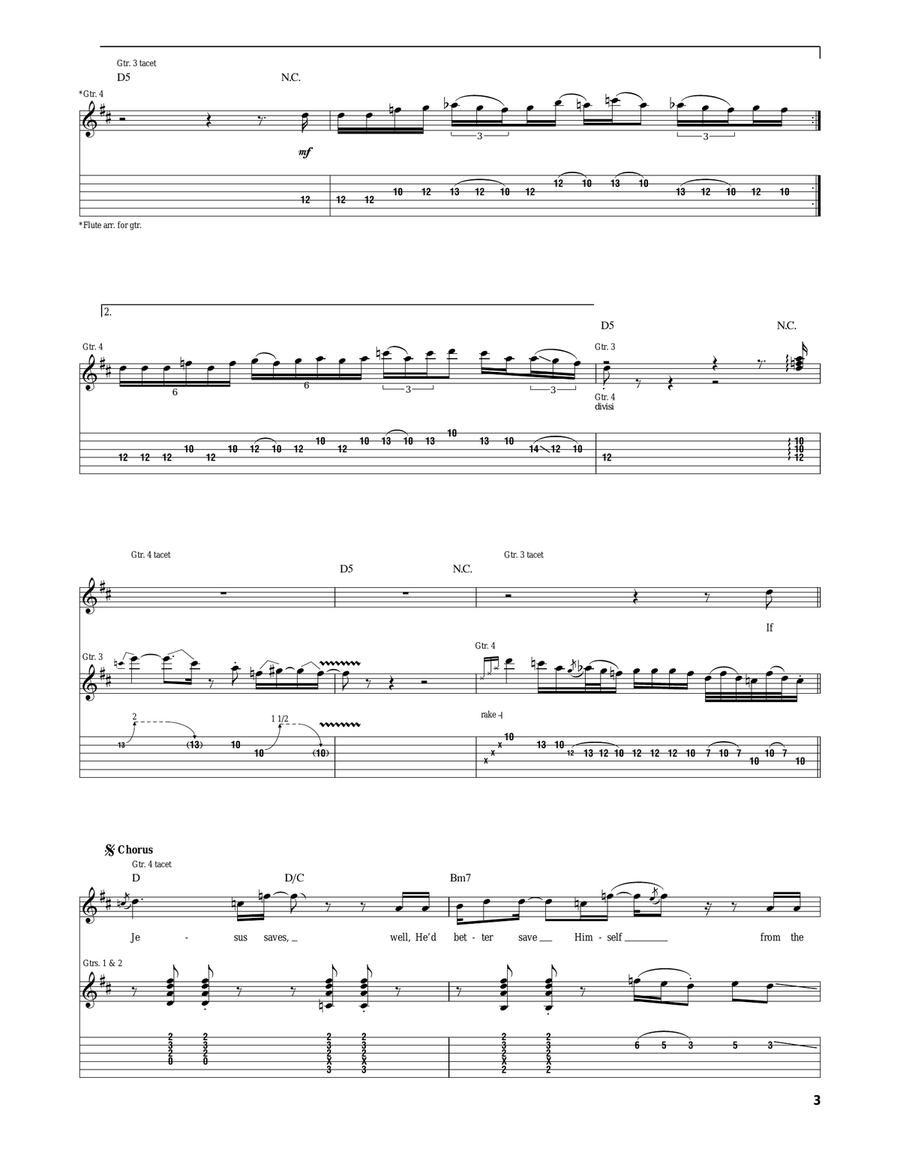 Hymn #43 Hymn #43 Acoustic Guitar scores gallery preview page 3