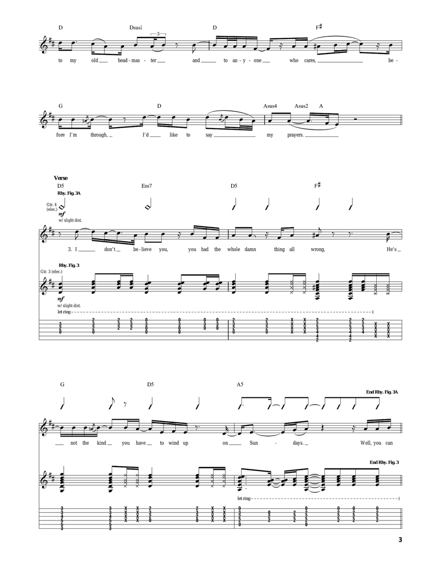 Wind Up Wind Up Acoustic Guitar scores gallery preview page 3