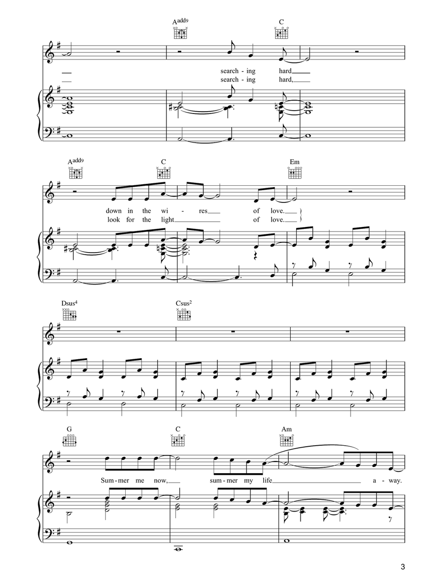 King Of Bloke And Bird King Of Bloke And Bird Piano, Vocal, Guitar scores gallery preview page 3