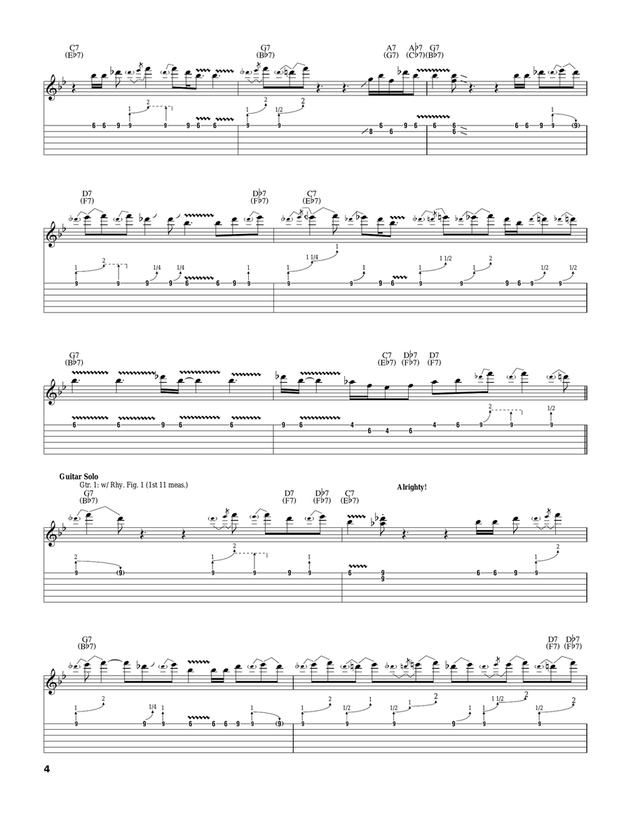 Blues Power Blues Power Acoustic Guitar scores gallery preview page 4