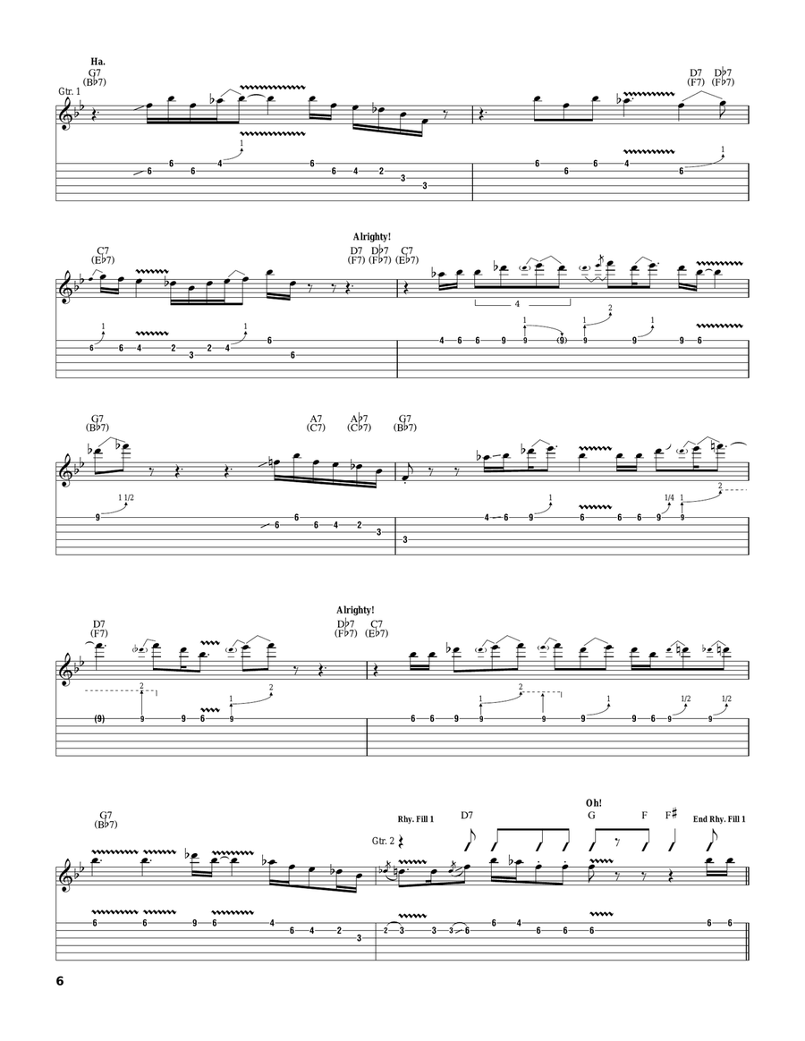 Blues Power Blues Power Acoustic Guitar scores gallery preview page 6