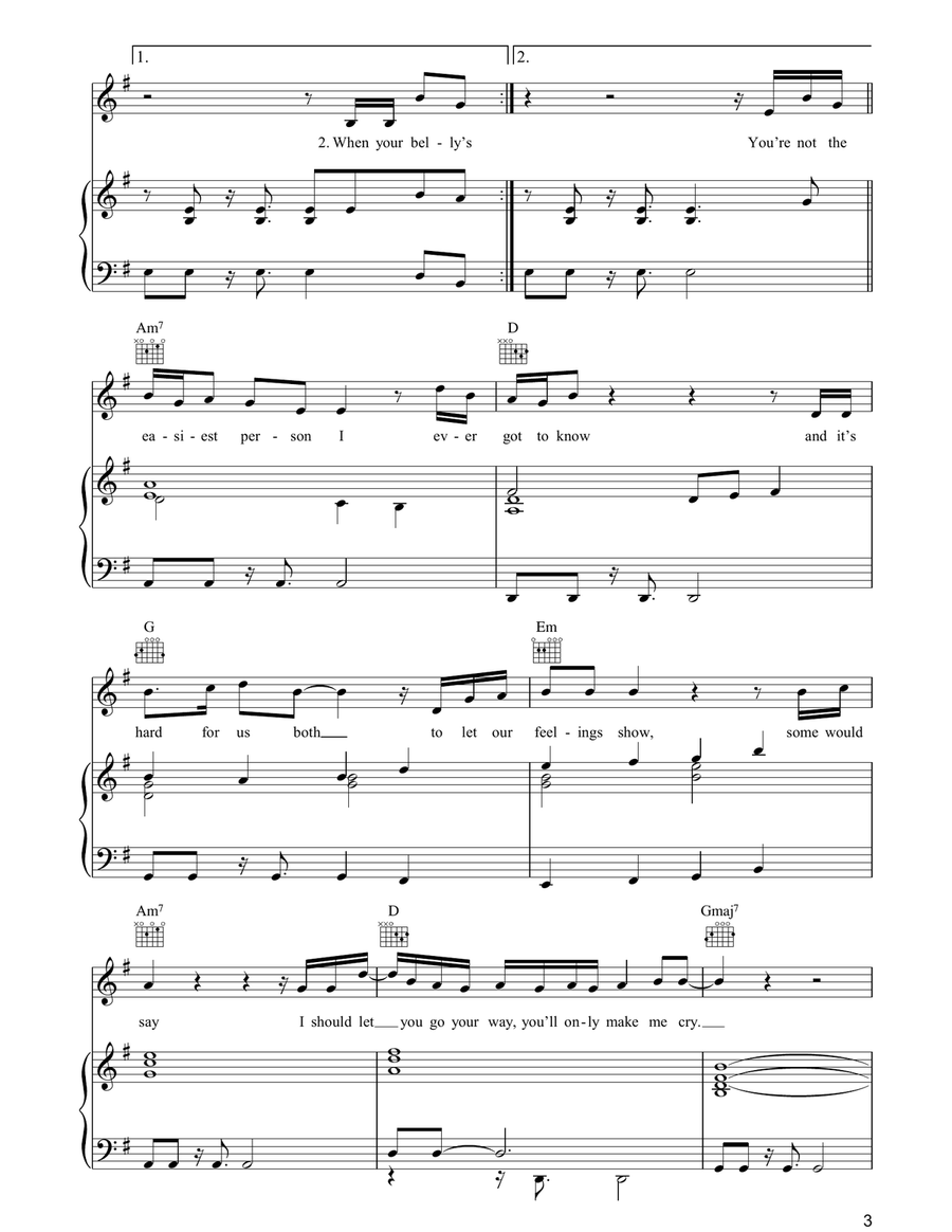 It's Probably Me It's Probably Me Acoustic Guitar scores gallery preview page 3
