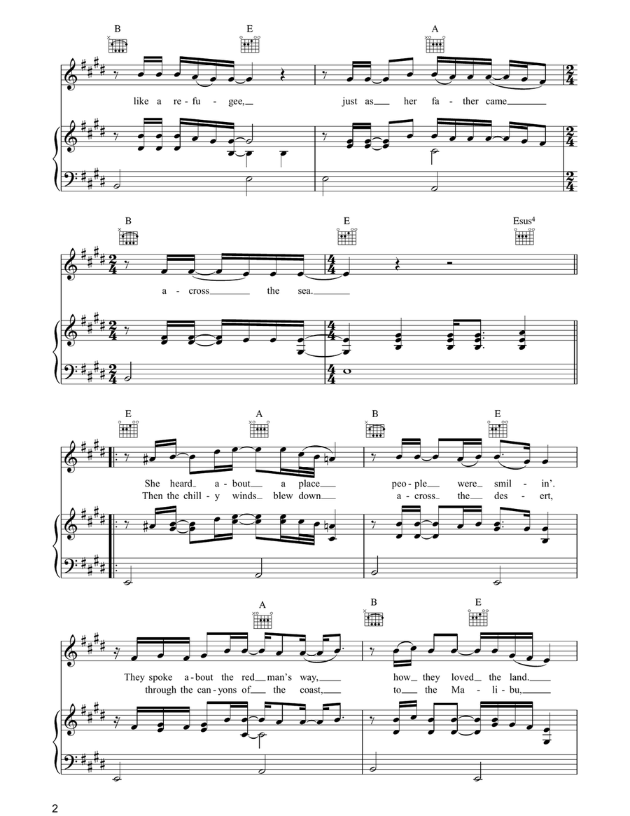 The Last Resort The Last Resort Guitar scores gallery preview page 2