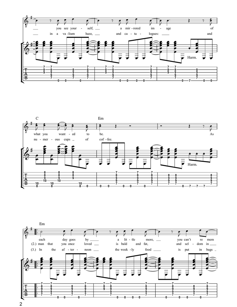 Private Hell Private Hell Electric Guitar scores gallery preview page 2