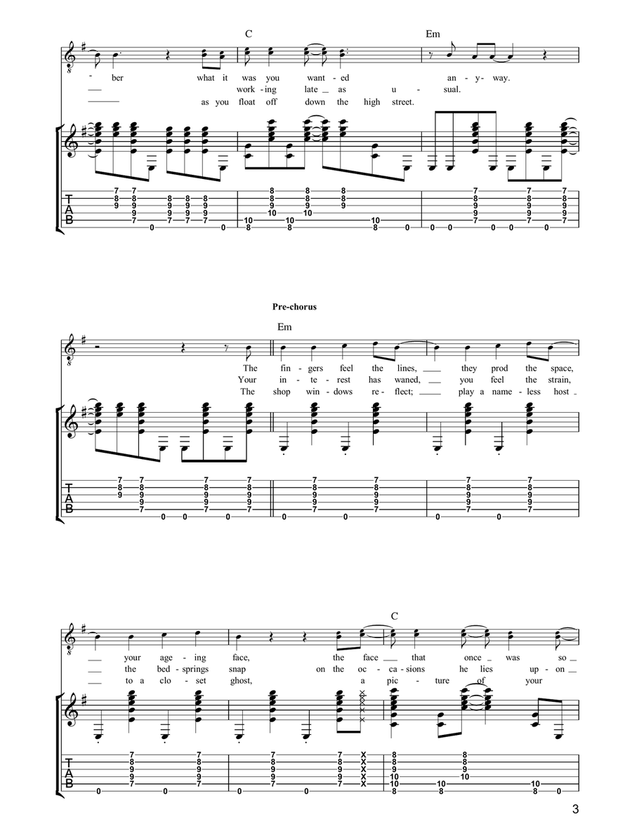 Private Hell Private Hell Electric Guitar scores gallery preview page 3