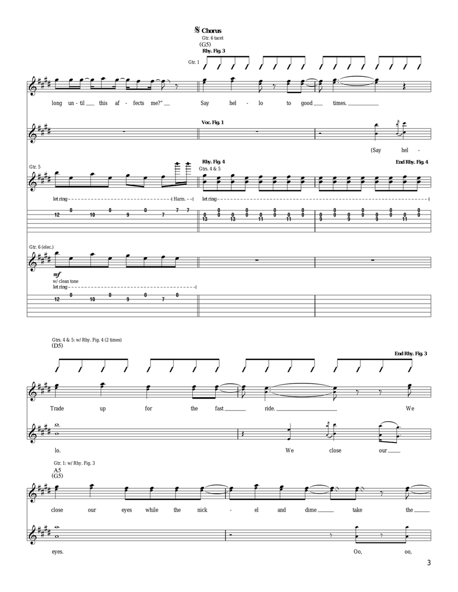 Futures Futures Acoustic Guitar scores gallery preview page 3